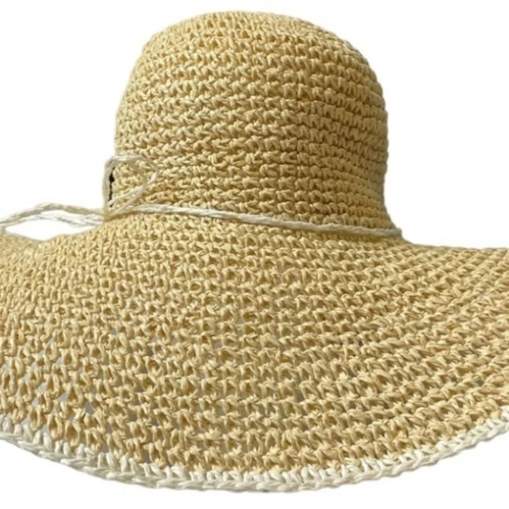 Charlie Paige Boho Packable Scrunchable Breathable Oversized Floppy Hat